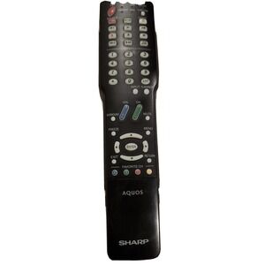 SHARP AQUOS TV REMOTE television CONTROL Model #GA484WJSB‎ b-004 TESTED WORKING